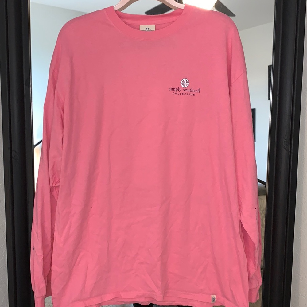Simply Southern Pink Scrub-Life Shirt